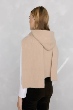 Pedro del Hierro Cachecol-Cachecol malha canelada Beige