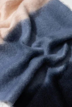 Vilanova Cachecol-Cachecol Tricolor Manta Azul