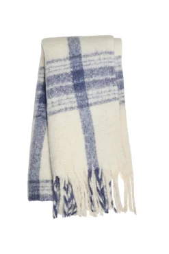 Vila Cachecol-cachecol xadrez Azul