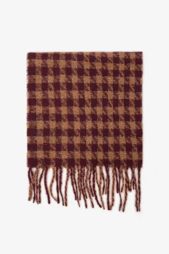 Cortefiel Cachecol-Cachecol xadrez grosso Granada