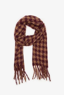 Cortefiel Cachecol-Cachecol xadrez grosso Granada