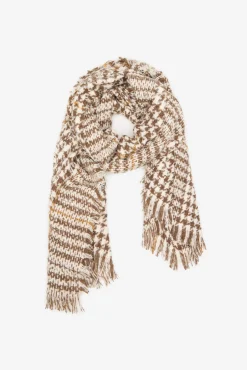 Cortefiel Cachecol-Cachecol xadrez Harris Castanho