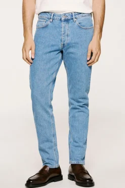 Selected Jeans|Calças-Calça calça Slim Fit Azul