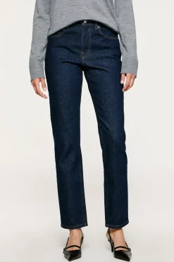 Selected Jeans|Calças-Calça calça Slim Fit Azul