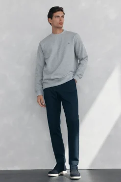 Pedro del Hierro Calças|Chinos-Calça calças chino confortável Azul