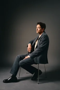 OOTO Calças|Chinos-Calça calças chino coordenada Azul