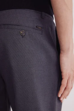 Springfield Calças|Chinos-Calça calças chino slim fit confortável cinzento