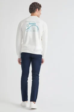 Street Monkey Calças-Calça cargo Azul