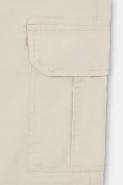 Silbon Calças-Calça cargo casual Tostado