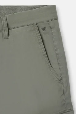 Silbon Calças-Calça cargo casual Verde