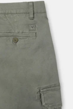 Silbon Calças-Calça cargo casual Verde