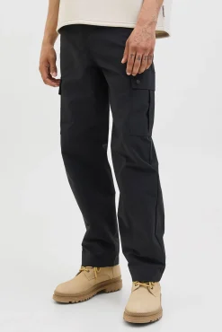 Jack & Jones Calças-Calça cargo com ajuste relaxado preto