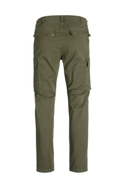 Jack & Jones Calças-Calça cargo de regular fit Verde