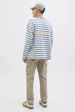 Jack & Jones Calças-Calça cargo de regular fit Tostado