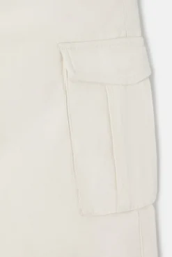 Silbon Calças-Calça cargo esportiva casual Cinzento