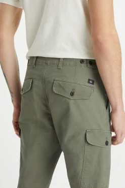 Dockers Calças-Calça cargo para homem slim cônica Verde