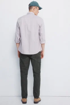 Springfield Calças-Calça cargo slim fit calça estampado