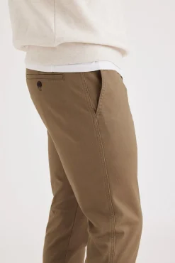 Dockers Calças|Chinos-Calça Chino Original para homem Skinny Fit Castanho