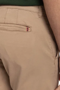 Celopman Jeans|Calças-Calça Chino Skinny vison