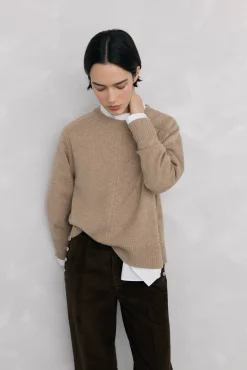 Pedro del Hierro Calças-Calça clássica de veludo veludo slim Marrom