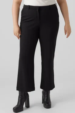 Vero Moda Curve Calças-Calça comprida reta curva Preto