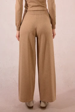 Molly Bracken Calças-Calça compridas com cintura alta Castanho