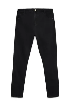 Vero Moda Curve Jeans|Calças-Calça compridas skinny Curve Preto