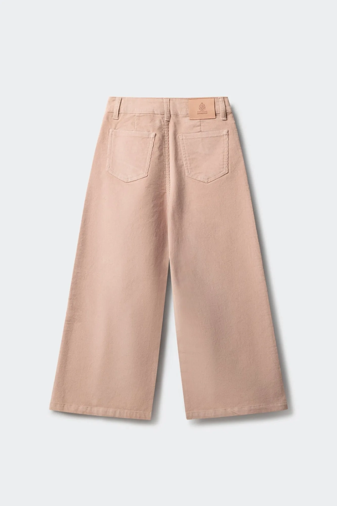 Springfield Kids Calças-Calça culotte de microveludo cotelê para meninas rosa
