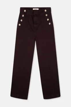 Silbon Calças-Calça de culotte Castanho