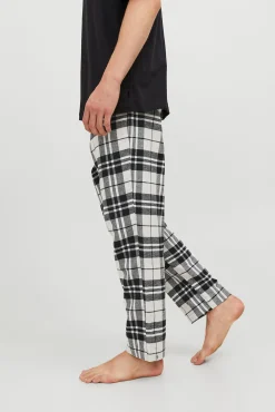 Jack & Jones Pijamas-Calça de pijama comprido cinzento