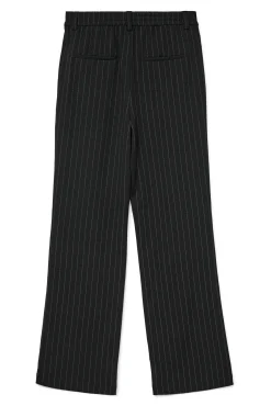 Vero Moda Fatos|Calças-Calça de terno listradas Preto