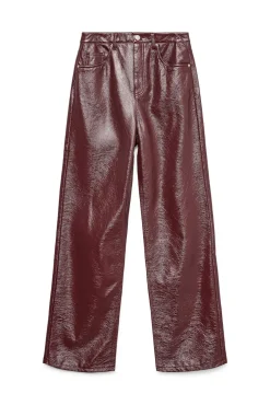 Vero Moda Calças-Calça enceradas brilhantes Granada