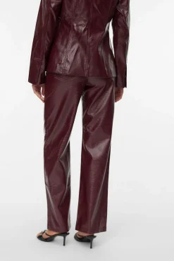 Vero Moda Calças-Calça enceradas brilhantes Granada