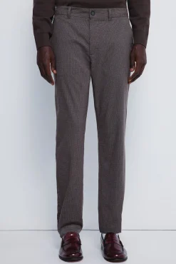 Springfield Calças-Calça estruturadas e slim fit cru