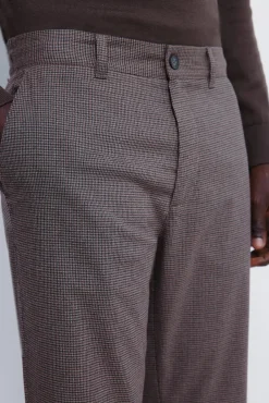 Springfield Calças-Calça estruturadas e slim fit cru