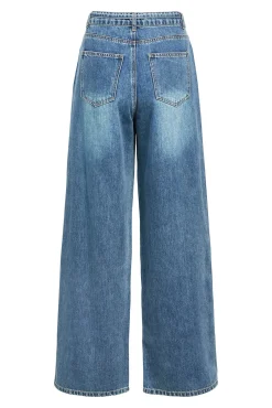 Object Jeans|Calças-Calça fluidas Tencel Azul