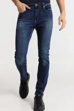 Lois Jeans-Calça jeans escuro médio azul