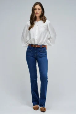 Salsa Jeans Jeans-Calça jeans bootcut push up Destiny Azul