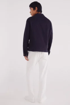 Springfield Jeans-Calça jeans branca reta bege