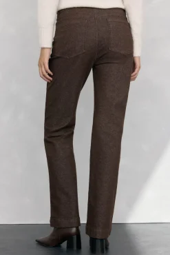 Pedro del Hierro Jeans-Calça jeans básica estilo tubo de fogão Marrom