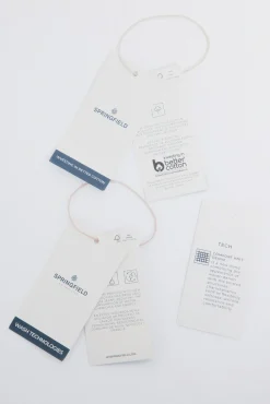 Springfield Jeans-Calça jeans de malha slim fit azul