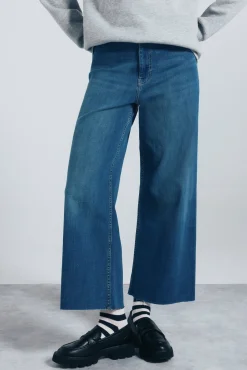 Springfield Jeans-Calça jeans de marinheiro azul