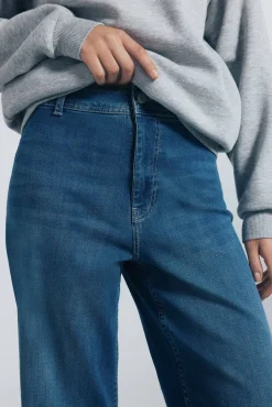 Springfield Jeans-Calça jeans de marinheiro azul