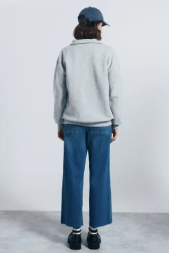 Springfield Jeans-Calça jeans de marinheiro azul