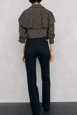 Pedro del Hierro Jeans-Calça jeans larga Preto