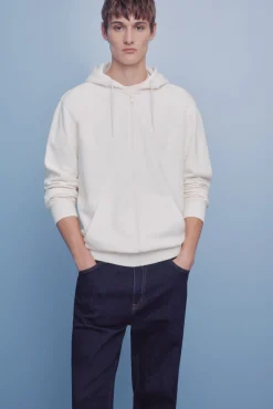 Springfield Jeans-Calça jeans lavagem desbotada azul