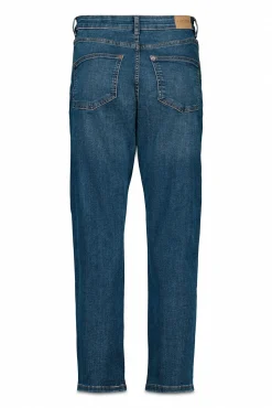 Cortefiel Jeans|Calças-calça jeans mamãe Azul