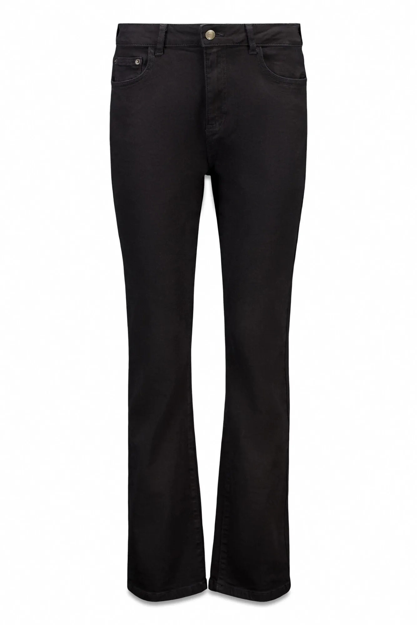 Cortefiel Jeans|Calças-Calça jeans reta Preto