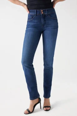 Salsa Jeans Jeans|Calças-Calça jeans skinny com push-in secreto Azul