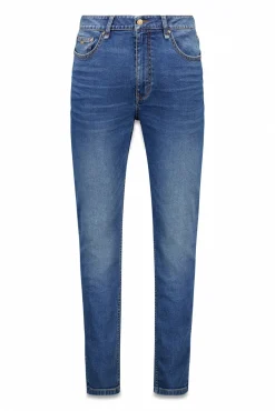 Springfield Jeans-Calça jeans skinny fit tingida azul